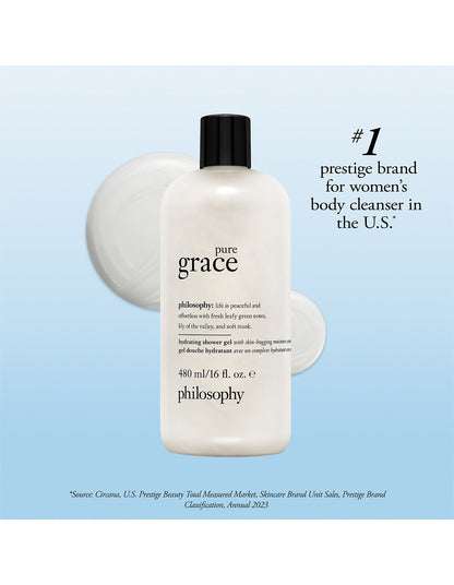 hydrating shower gel pure grace 480ml