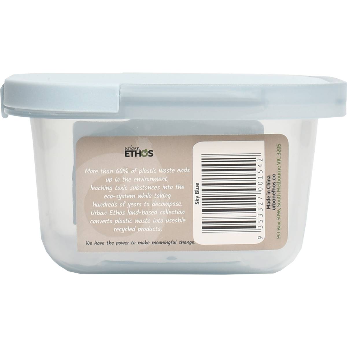 Urban Ethos Food Storage Rectangular Container 300ml Each