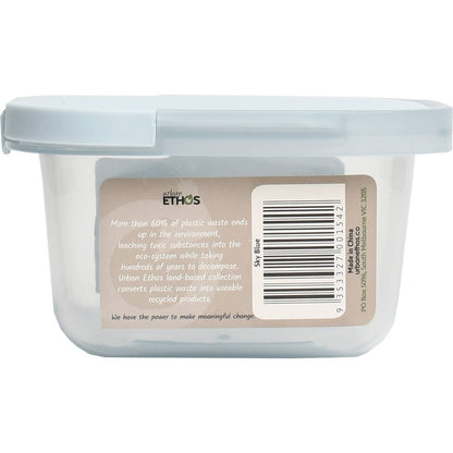 Urban Ethos Food Storage Rectangular Container 300ml Each