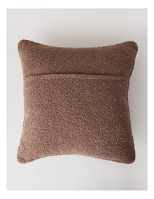 Vue Boucle Cushion in Chocolate