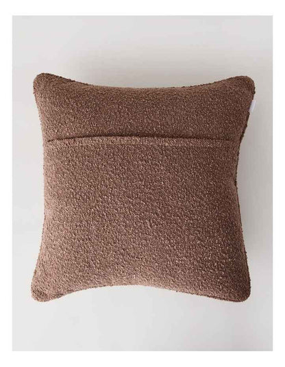Vue Boucle Cushion in Chocolate