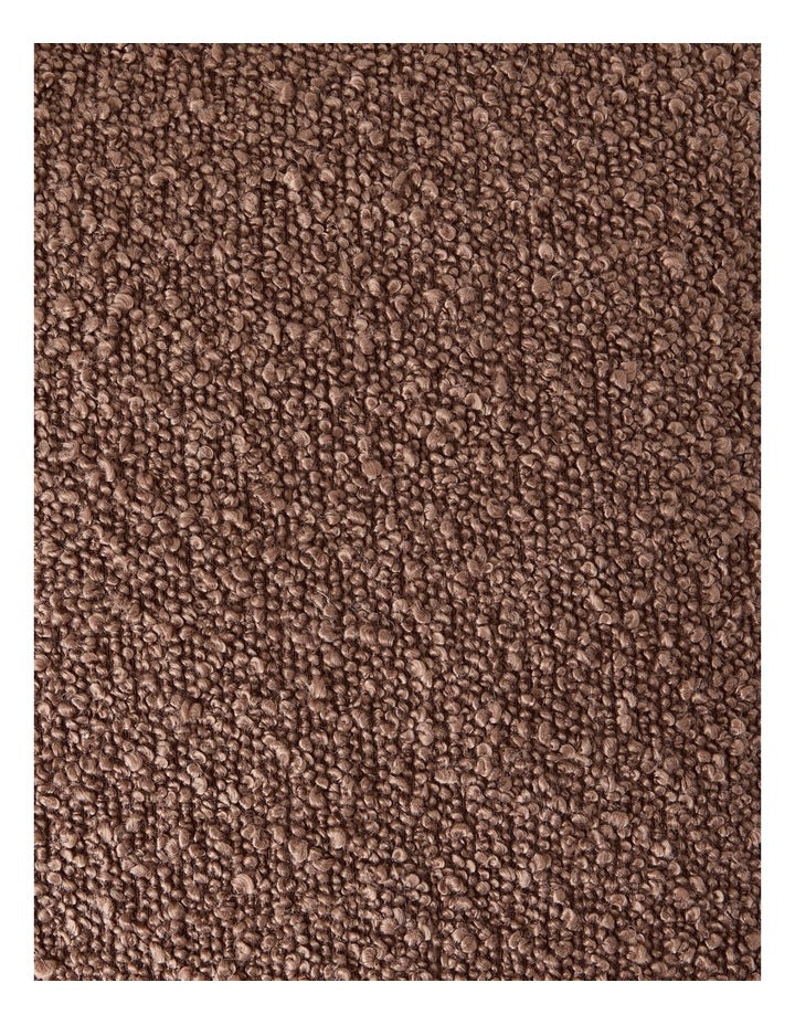 Vue Boucle Cushion in Chocolate