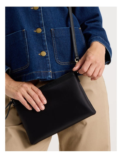 Mornington Crossbody Bag in Black