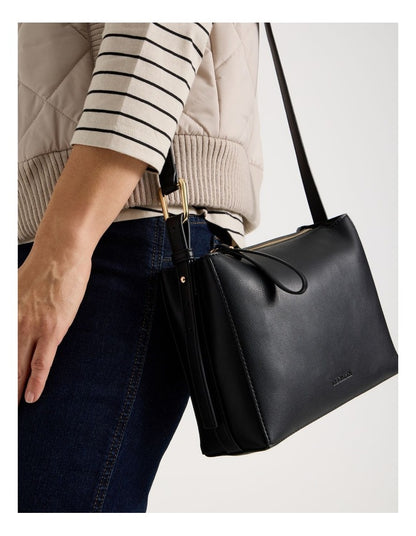 Sorrento Crossbody Bag in Black