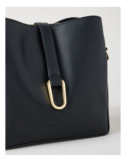 Monaco Crossbody Bag in Black
