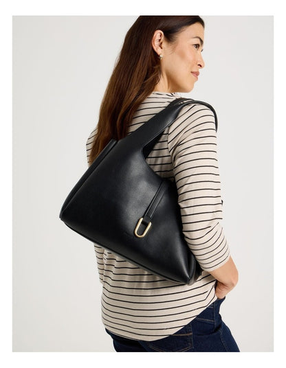 Monaco Shoulder Bag in Black