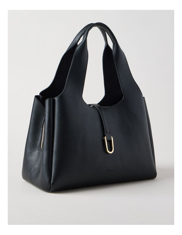 Monaco Shoulder Bag in Black