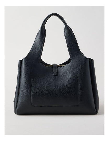 Monaco Shoulder Bag in Black