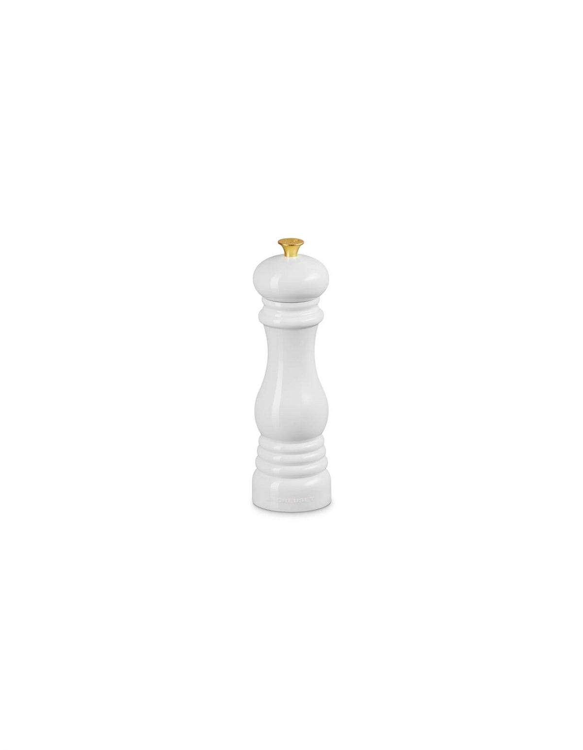 CLASSIC PEPPER MILL WHITE GOLD KNOB