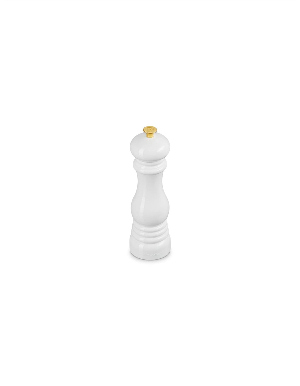 CLASSIC PEPPER MILL WHITE GOLD KNOB