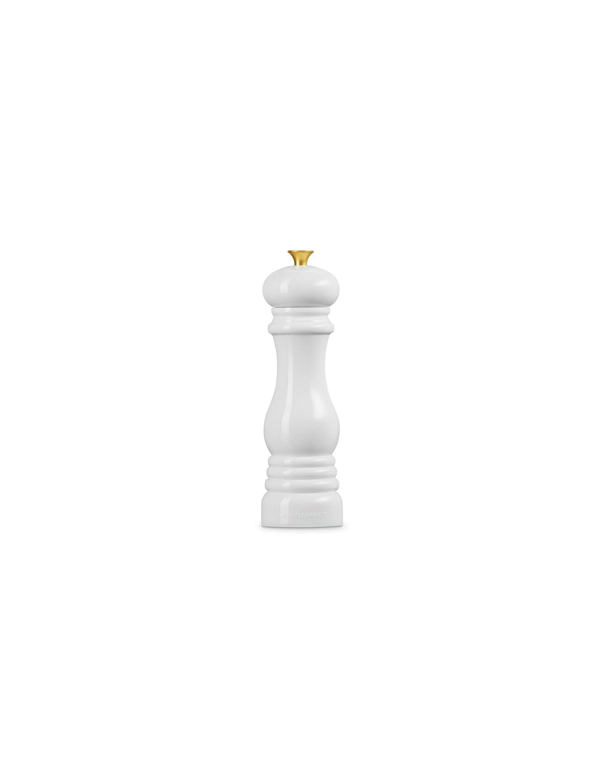 CLASSIC PEPPER MILL WHITE GOLD KNOB