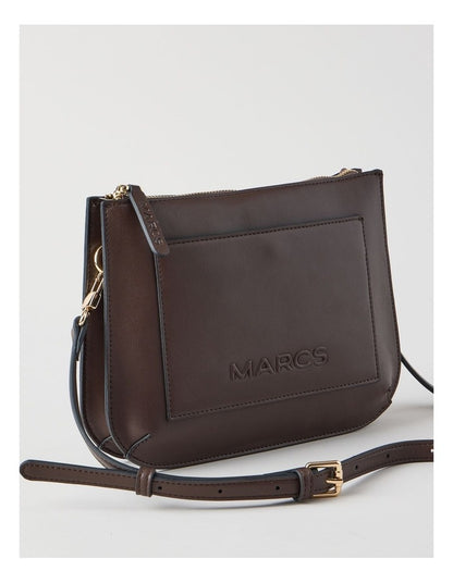 Milan Crossbody Bag in Chocolate