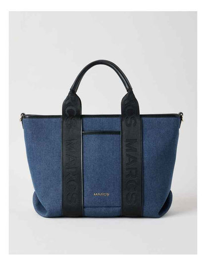 Tote Bag in Denim Combo