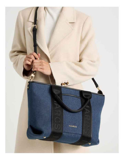 Tote Bag in Denim Combo