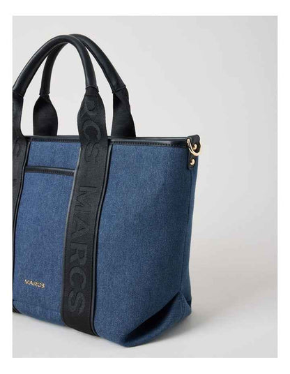 Tote Bag in Denim Combo
