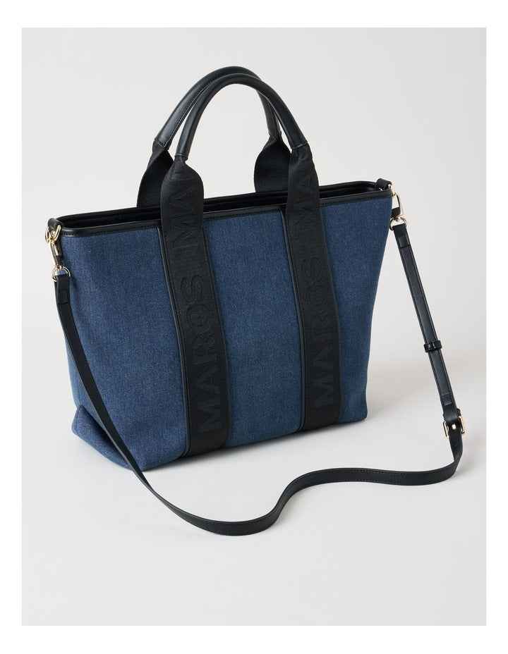 Tote Bag in Denim Combo