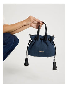 Puglia Crossbody Bag in Denim Combo