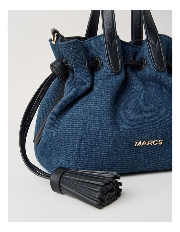 Puglia Crossbody Bag in Denim Combo