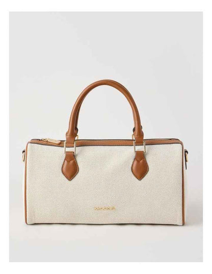 Salzburg Tote Bag in Natural & Tan