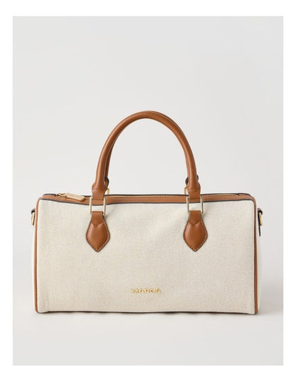 Salzburg Tote Bag in Natural & Tan