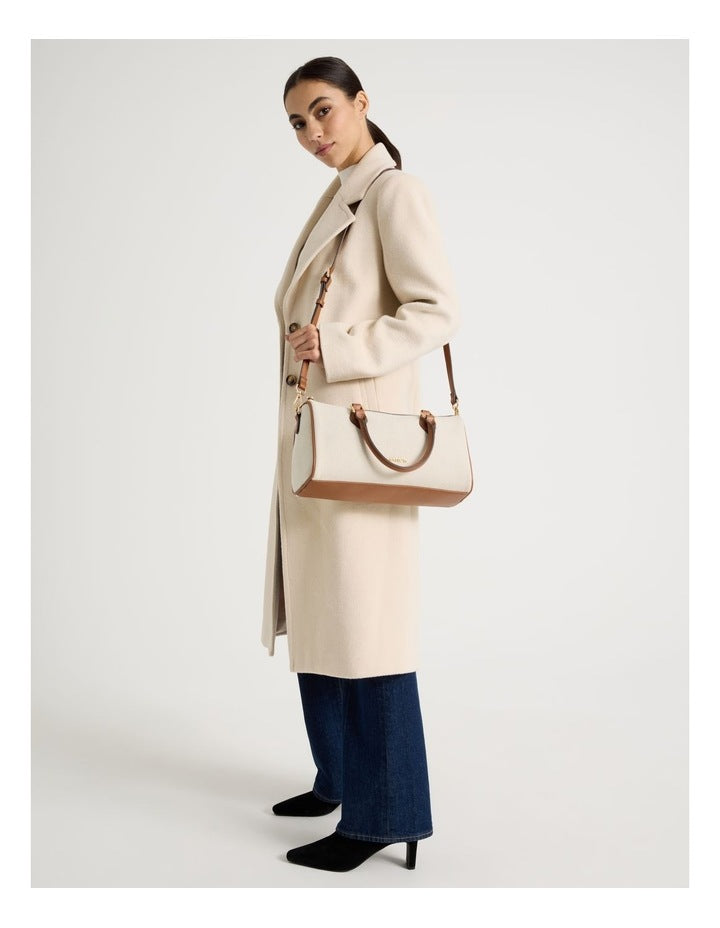 Salzburg Tote Bag in Natural & Tan