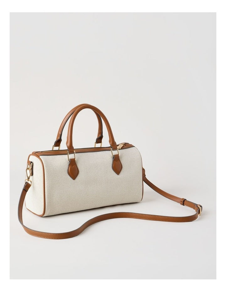 Salzburg Tote Bag in Natural & Tan