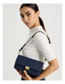 Lyon Shoulder Bag in Navy