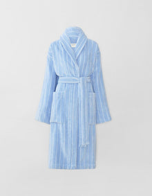 AVEN STRIPE ROBE LARGE/X-LARGE IN SKYLIGHT