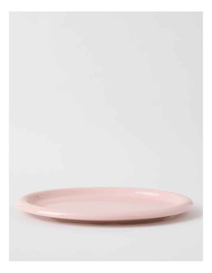 Bubble Oval Platter in Bubblegum
