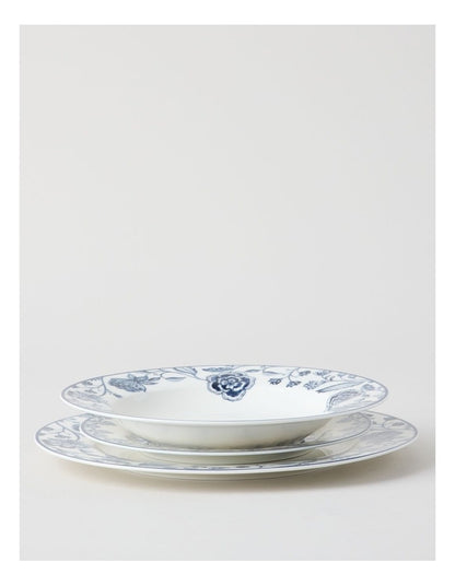 Mazarine 12pc Dinner Set in Blue