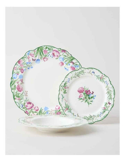 Tulips 12pc Dinner Set in Multi