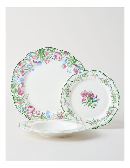 Tulips 12pc Dinner Set in Multi