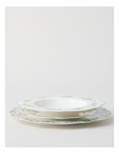 Tulips 12pc Dinner Set in Multi