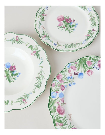 Tulips 12pc Dinner Set in Multi