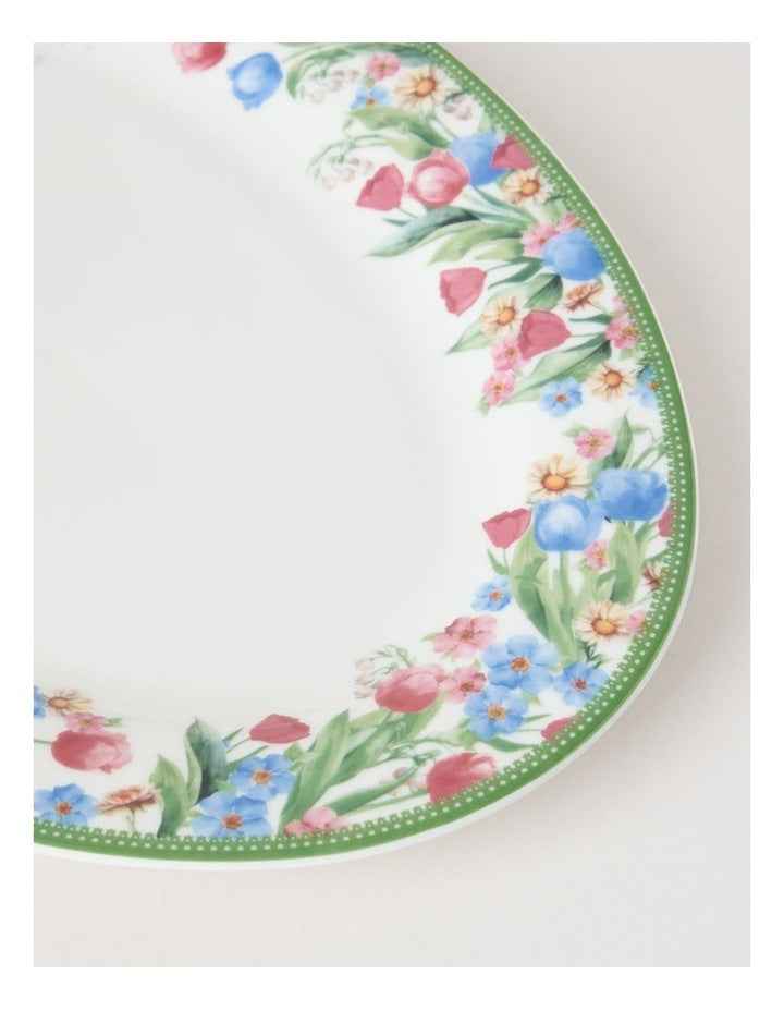 Tulips Oval Platter in Multi