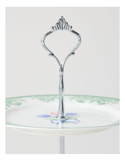 Tulips 2 Tier Cake Stand in Multi