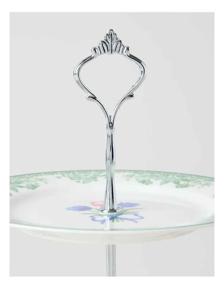 Tulips 2 Tier Cake Stand in Multi