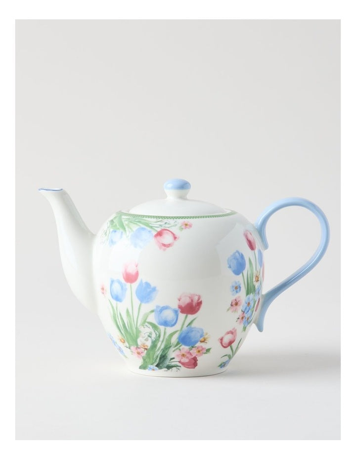 Tulips Teapot in Multi