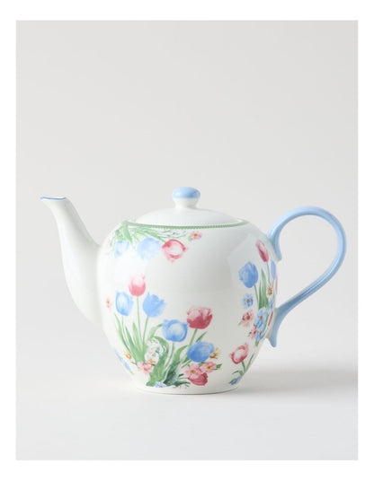Tulips Teapot in Multi