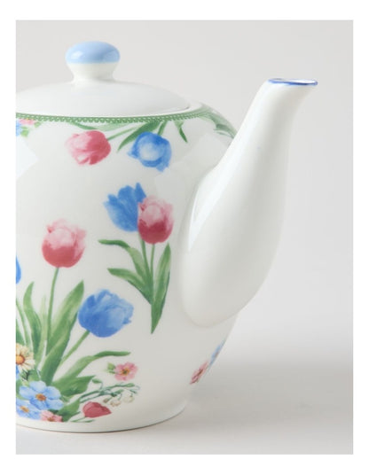 Tulips Teapot in Multi