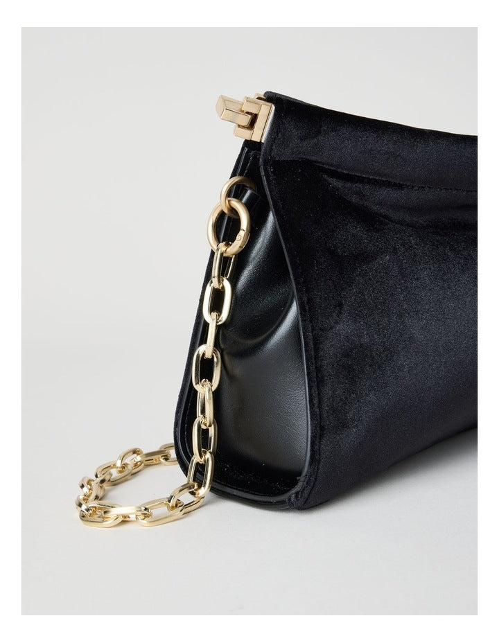 Brielle Shoulder Bag in Black