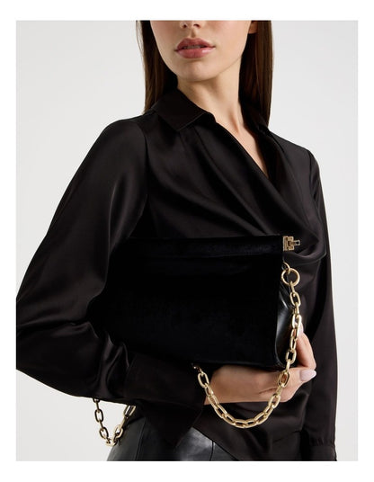 Brielle Shoulder Bag in Black