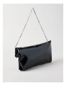 Blossom Clutch Bag in Black