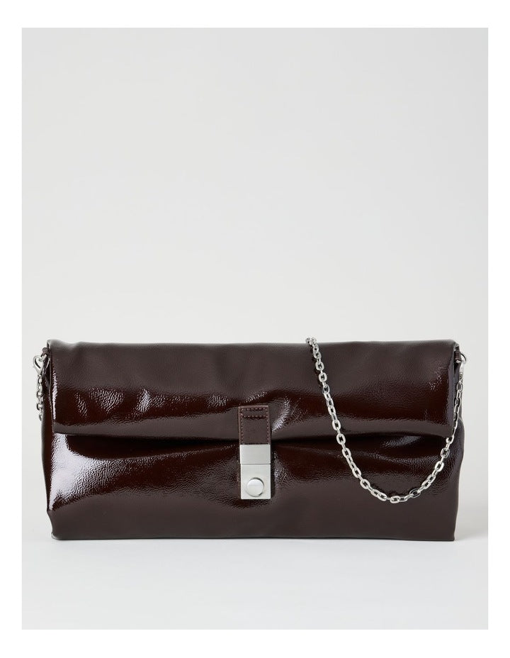 Blossom Clutch Bag in Fig