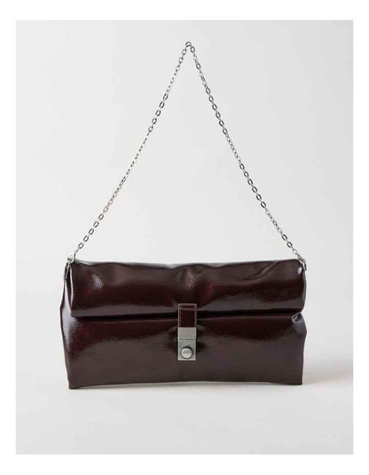 Blossom Clutch Bag in Fig