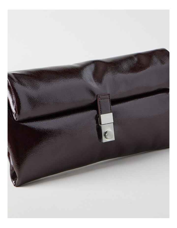 Blossom Clutch Bag in Fig