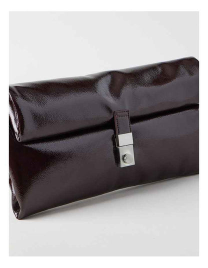 Blossom Clutch Bag in Fig