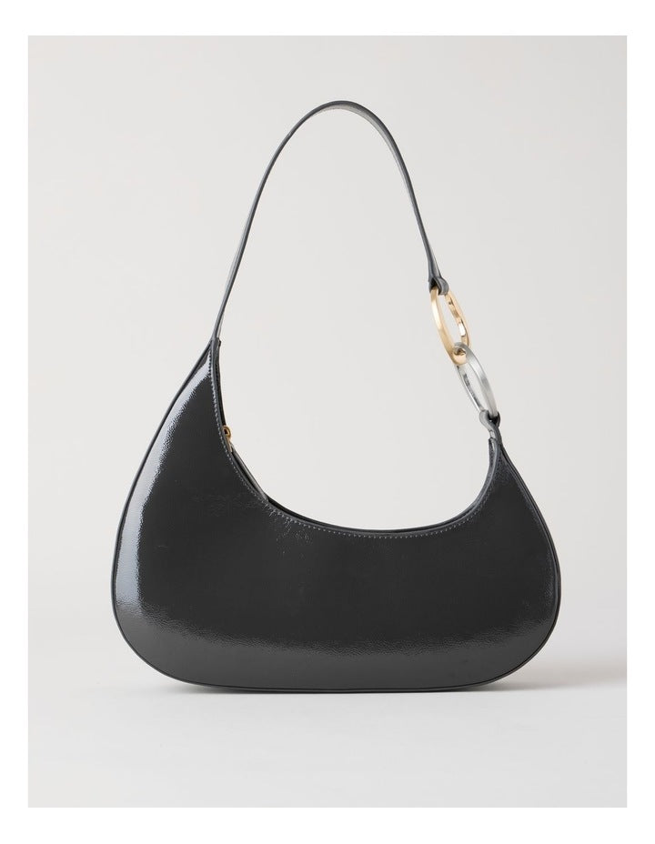 Bailey Shoulder Bag in Gunmetal