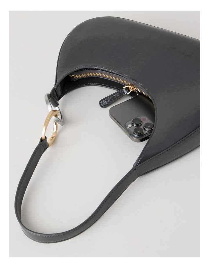 Bailey Shoulder Bag in Gunmetal