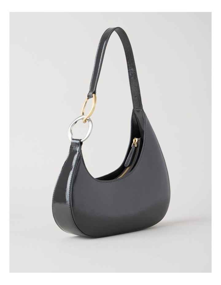 Bailey Shoulder Bag in Gunmetal
